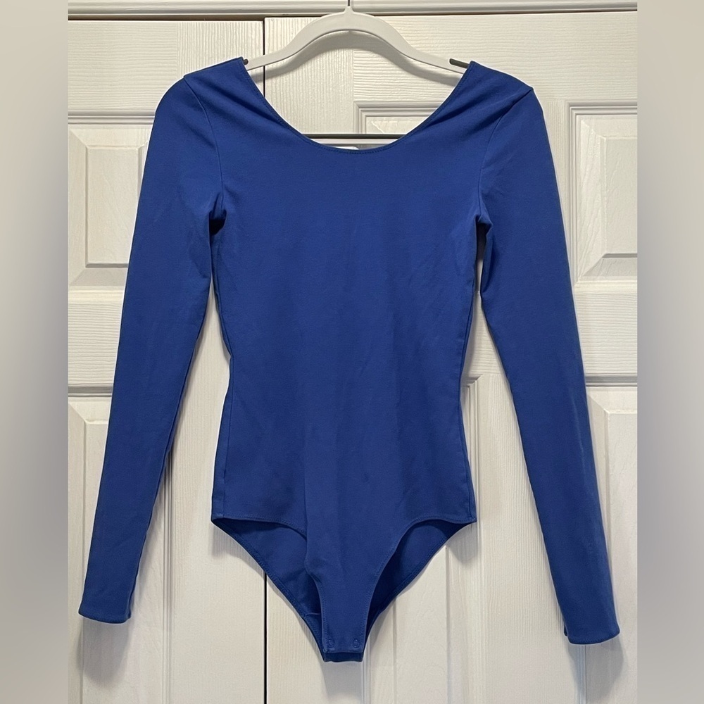 Long Sleeve Low Back Women's Bodysuit